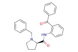 eMolecules​&nbsp;Ambeed / (R)-N-(2-Benzoylphenyl)-1-benzylpyrrolidine-2-carboxamide / 250mg / 525191482 / A341976 /  / 105024-93-9 / MFCD18910207 / 384.479 / C25H24N2O2