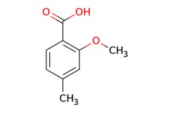 eMolecules​&nbsp;704-45-0 | 4-Methyl-2-methoxybenzoic acid | Ambeed | MFCD00020380 | 166.176 | C9H10O3 | 97.000 | COc1cc(C)ccc1C(O)=O | 1g | 506390864