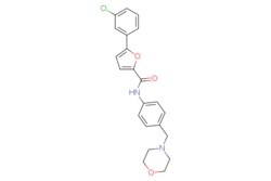 eMolecules​ Ambeed / 5-(3-Chlorophenyl)-N-(4-(morpholinomethyl)phenyl)furan-2-carboxamide