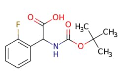eMolecules​&nbsp;Ambeed / 2-((tert-Butoxycarbonyl)amino)-2-(2-fluorophenyl)acetic acid / 100mg / 598443381 / A190107 /  / 161330-30-9 / MFCD02682469 / 269.272 / C13H16FNO4