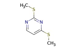 eMolecules​&nbsp;5909-26-2 | 2,4-Bis(methylthio)pyrimidine | Ambeed | MFCD18974850 | 172.260 | C6H8N2S2 | 97.000 | CSc1ccnc(SC)n1 | 250mg | 521429280