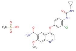 eMolecules​ Ambeed / 4-(3-Chloro-4-(3-cyclopropylureido)phenoxy)-7-methoxyquinoline-6-carboxamide