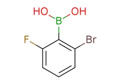 eMolecules​&nbsp;Ambeed / (2-Bromo-6-fluorophenyl)boronic acid / 1g / 552693452 / A286615 /  / 913835-80-0 / MFCD05664309 / 218.820 / C6H5BBrFO2