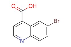 eMolecules​&nbsp;160233-76-1 | 6-Bromoquinoline-4-carboxylic acid | Ambeed | MFCD00681026 | 252.067 | C10H6BrNO2 | 98.000 | OC(=O)c1ccnc2ccc(Br)cc12 | 100mg | 490506806