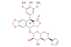 eMolecules​ 29767-20-2 | Ambeed | (5R5aR8aR9S)-9-(((2R4aR6R7R8R8aS)-78-Dihydroxy-2-(thiophen-2-yl)hexahydropyrano[32-d][13]dioxin-6-yl)oxy)-5-(4-hydroxy-35-dimethoxyphenyl)-55a8a9-tetrahydrofuro[3467]naphtho[23-d][13]dioxol-6(8H)-one