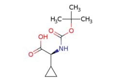 eMolecules​&nbsp;Ambeed / (S)-2-((tert-Butoxycarbonyl)amino)-2-cyclopropylacetic acid / 100mg / 525015759 / A118794 /  / 155976-13-9 / MFCD06659132 / 215.249 / C10H17NO4