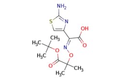 eMolecules​&nbsp;Ambeed / (Z)-2-(2-Aminothiazol-4-yl)-2-(((1-(tert-butoxy)-2-methyl-1-oxopropan-2-yl)oxy)imino)acetic acid / 10g / 525097545 / A180146 /  / 86299-47-0 / MFCD00071569 / 329.370 / C13H19N3O5S