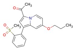 eMolecules​&nbsp;Ambeed / 1-(1-(2-(Methylsulfonyl)phenyl)-7-propoxyindolizin-3-yl)ethanone / 1mg / 525243563 / A884058 /  / 1619994-68-1 / MFCD26142953 / 371.450 / C20H21NO4S