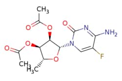 eMolecules​&nbsp;161599-46-8 | 2',3'-Di-O-acetyl-5'-deoxy-5-fluoro-D-cytidine | Ambeed | MFCD07369302 | 329.284 | C13H16FN3O6 | 95.000 | C[C@H]1O[C@H]([C@H](OC(C)=O)[C@@H]1OC(C)=O)n1cc(F)c(N)nc1=O | 250mg | 525059075