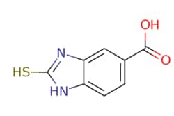 eMolecules​&nbsp;Ambeed / 2-Mercapto-5-benzimidazolecarboxylic Acid / 250mg / 600839290 / A392335 /  / 58089-25-1 / MFCD01318607 / 194.210 / C8H6N2O2S