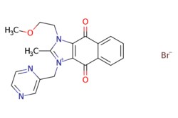 eMolecules​ Ambeed / 1-(2-Methoxyethyl)-2-methyl-49-dioxo-3-(pyrazin-2-ylmethyl)-49-dihydro-1H-naphtho[23-d]imidazol-3-ium