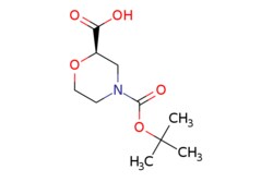 eMolecules​&nbsp;Ambeed / (R)-4-(tert-Butoxycarbonyl)morpholine-2-carboxylic acid / 100mg / 525049804 / A140815 /  / 884512-77-0 / MFCD09260604 / 231.248 / C10H17NO5