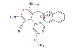 eMolecules​ Ambeed / 6-Amino-4-(25-dimethoxyphenyl)-3-(naphthalen-2-yl)-14-dihydropyrano[23-c]pyrazole-5-carbonitrile