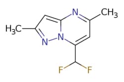 eMolecules​&nbsp;1795186-93-4 | 7-(Difluoromethyl)-2,5-dimethylpyrazolo[1,5-a]pyrimidine | Ambeed | MFCD28969780 | 197.189 | C9H9F2N3 | 97.000 | Cc1cc2nc(C)cc(C(F)F)n2n1 | 100mg | 600841981