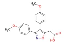 eMolecules​&nbsp;Ambeed / 2-(34-Bis(4-methoxyphenyl)isoxazol-5-yl)acetic acid / 1mg / 595927095 / A118517 /  / 78967-07-4 / MFCD00712149 / 339.347 / C19H17NO5