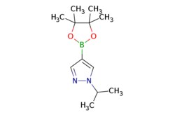 eMolecules​&nbsp;Ambeed / 1-Isopropyl-4-(4455-tetramethyl-132-dioxaborolan-2-yl)-1H-pyrazole / 250mg / 525089410 / A172495 /  / 879487-10-2 / MFCD11867881 / 236.120 / C12H21BN2O2
