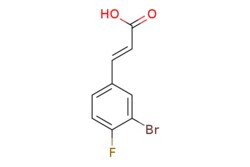 eMolecules​&nbsp;Ambeed / 3-Bromo-4-fluorocinnamic acid / 1g / 527443839 / A579591 /  / 160434-49-1 / MFCD00143095 / 245.047 / C9H6BrFO2