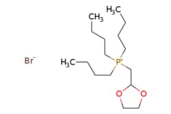 eMolecules​&nbsp;115754-62-6 | ((1,3-Dioxolan-2-yl)methyl)tributylphosphonium bromide | Ambeed | MFCD09859807 | 369.324 | C16H34BrO2P | 98.000 | [Br-].CCCC[P+](CCCC)(CCCC)CC1OCCO1 | 250mg | 600836326