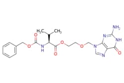 eMolecules​&nbsp;Ambeed / (S)-2-((2-Amino-6-oxo-1H-purin-9(6H)-yl)methoxy)ethyl 2-(((benzyloxy)carbonyl)amino)-3-methylbutanoate / 250mg / 793952855 / A223276 /  / 124832-31-1 / MFCD08273968 / 458.475 / C21H26N6O6