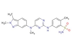 eMolecules​ Ambeed / 5-((4-((23-Dimethyl-2H-indazol-6-yl)(methyl)amino)pyrimidin-2-yl)amino)-2-methylbenzenesulfonamide
