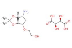 eMolecules​&nbsp;Ambeed / 2-(((3aR4S6R6aS)-6-Amino-22-dimethyltetrahydro-3aH-cyclopenta[d][13]dioxol-4-yl)oxy)ethanol (2R3R)-23-dihydroxysuccinate / 1g / 490561958 / A444204 /  / 376608-65-0 / MFCD22200635 / 367.351 / C14H25NO10