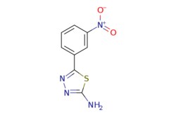 eMolecules​&nbsp;Ambeed / 5-(3-Nitrophenyl)-134-thiadiazol-2-amine / 100mg / 552658108 / A222644 /  / 833-47-6 / MFCD00453655 / 222.220 / C8H6N4O2S