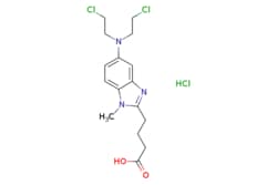 eMolecules​&nbsp;Ambeed / 4-(5-(Bis(2-chloroethyl)amino)-1-methyl-1H-benzo[d]imidazol-2-yl)butanoic acid hydrochloride / 1mg / 686015625 / A168000 /  / 3543-75-7 / MFCD01658758 / 394.720 / C16H22Cl3N3O2