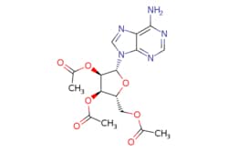 eMolecules​&nbsp;7387-57-7 | 2??,3??,5??-Tri-O-acetyl adenosine | Ambeed | MFCD00057001 | 393.356 | C16H19N5O7 | 98.000 | CC(=O)OC[C@H]1O[C@H]([C@H](OC(C)=O)[C@@H]1OC(C)=O)n1cnc2c(N)ncnc12 | 250mg | 552521459