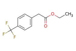 eMolecules​&nbsp;721-63-1 | Ethyl 2-(4-(trifluoromethyl)phenyl)acetate | Ambeed | MFCD07779351 | 232.202 | C11H11F3O2 | 98.000 | CCOC(=O)Cc1ccc(cc1)C(F)(F)F | 250mg | 552661508