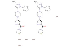 eMolecules​ Ambeed / Bis(((2S4S)-4-(4-(3-methyl-1-phenyl-1H-pyrazol-5-yl)piperazin-1-yl)pyrrolidin-2-yl)(thiazolidin-3-yl)methanone)