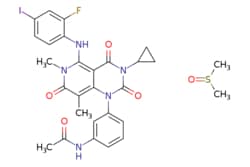 eMolecules​ Ambeed / N-(3-(3-Cyclopropyl-5-((2-fluoro-4-iodophenyl)amino)-68-dimethyl-247-trioxo-3467-tetrahydropyrido[43-d]pyrimidin-1(2H)-yl)phenyl)acetamide