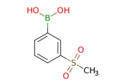 eMolecules​&nbsp;Ambeed / (3-(Methylsulfonyl)phenyl)boronic acid / 100mg / 521421182 / A201887 /  / 373384-18-0 / MFCD03092935 / 200.020 / C7H9BO4S