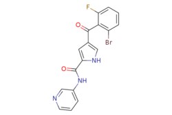 eMolecules​ Ambeed / 4-(2-Bromo-6-fluorobenzoyl)-N-(pyridin-3-yl)-1H-pyrrole-2-carboxamide