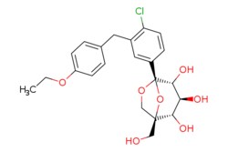 eMolecules​&nbsp;Ambeed / (1S2S3S4R5S)-5-(4-Chloro-3-(4-ethoxybenzyl)phenyl)-1-(hydroxymethyl)-68-dioxabicyclo[3.2.1]octane-234-triol / 1mg / 534567123 / A191432 /  / 1210344-57-2 / MFCD21609259 / 436.890 / C22H25ClO7