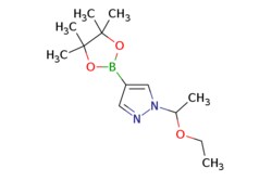 eMolecules​&nbsp;Ambeed / 1-(1-Ethoxyethyl)-4-(4455-tetramethyl-132-dioxaborolan-2-yl)-1H-pyrazole / 1g / 552652549 / A214768 /  / 1029716-44-6 / MFCD11857753 / 266.150 / C13H23BN2O3
