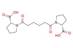 eMolecules​&nbsp;Ambeed / (2R2R)-11-Adipoylbis(pyrrolidine-2-carboxylic acid) / 5mg / 534568716 / A674278 /  / 224624-80-0 / [null] / 340.376 / C16H24N2O6