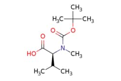 eMolecules​&nbsp;Ambeed / N-(tert-Butoxycarbonyl)-N-methyl-L-valine / 250mg / 525060759 / A148990 /  / 45170-31-8 / MFCD00038760 / 231.292 / C11H21NO4