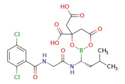 eMolecules​ Ambeed / 4-(Carboxymethyl)-2-((R)-1-(2-(25-dichlorobenzamido)acetamido)-3-methylbutyl)-6-oxo-132-dioxaborinane-4-carboxylic