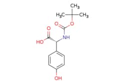 eMolecules​&nbsp;Ambeed / (R)-2-((tert-Butoxycarbonyl)amino)-2-(4-hydroxyphenyl)acetic acid / 250mg / 602852466 / A765520 /  / 27460-85-1 / MFCD01861312 / 267.281 / C13H17NO5