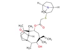 eMolecules​ Ambeed / (3aR4R5R7S8S9R9aS12R)-8-Hydroxy-47912-tetramethyl-5-((3-(((3-exo)-8-methyl-8-azabicyclo[3.2.1]octan-3-yl)thio)prop-1-en-2-yl)oxy)-7-vinyloctahydro-49a-propanocyclopenta[8]annulen-3(3aH)-one