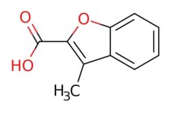 eMolecules​&nbsp;24673-56-1 | 3-Methylbenzofuran-2-carboxylic acid | Ambeed | MFCD00060511 | 176.171 | C10H8O3 | 98.000 | Cc1c(oc2ccccc12)C(O)=O | 1g | 552734916