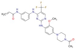 eMolecules​ Ambeed / N-(3-((2-((4-(4-Acetylpiperazin-1-yl)-2-methoxyphenyl)amino)-5-(trifluoromethyl)pyrimidin-4-yl)amino)phenyl)acrylamide