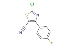 eMolecules​&nbsp;1628265-17-7 | 2-Chloro-4-(4-fluorophenyl)thiazole-5-carbonitrile | Ambeed | MFCD30803418 | 238.660 | C10H4ClFN2S | 98.000 | Fc1ccc(cc1)-c1nc(Cl)sc1C#N | 250mg | 633658338