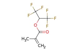 eMolecules​&nbsp;3063-94-3 | 1,1,1,3,3,3-Hexafluoroisopropylmethacrylate | Ambeed | MFCD00040105 | 236.113 | C7H6F6O2 | 98.000 | CC(=C)C(=O)OC(C(F)(F)F)C(F)(F)F | 1g | 626256944