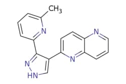 eMolecules​&nbsp;Ambeed / 2-(3-(6-Methylpyridin-2-yl)-1H-pyrazol-4-yl)-15-naphthyridine / 1mg / 491168421 / A158647 /  / 446859-33-2 / MFCD09037561 / 287.326 / C17H13N5