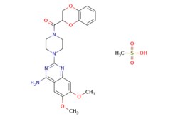 eMolecules​&nbsp;Ambeed / (4-(4-Amino-67-dimethoxyquinazolin-2-yl)piperazin-1-yl)(23-dihydrobenzo[b][14]dioxin-2-yl)methanone methanesulfonate / 1mg / 761204826 / A567154 /  / 77883-43-3 / MFCD00216023 / 547.580 / C24H29N5O8S