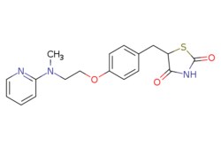 eMolecules​ Ambeed / 5-(4-(2-(Methyl(pyridin-2-yl)amino)ethoxy)benzyl)thiazolidine-24-dione
