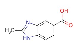 eMolecules​&nbsp;Ambeed / 2-Methyl-1H-benzo[d]imidazole-5-carboxylic acid / 250mg / 588343492 / A963174 /  / 709-19-3 / MFCD00800488 / 176.175 / C9H8N2O2