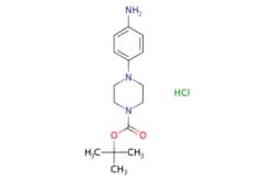 eMolecules​&nbsp;AstaTech / TERT-BUTYL 4-(4-AMINOPHENYL)PIPERAZINE-1-CARBOXYLATE HCL / 1g / 449743920 / 79140 / 95.000 / 193902-64-6 / MFCD14584985 / 313.830 / C15H24ClN3O2