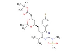 eMolecules​ Ambeed / tert-Butyl 2-((4R6S)-6-((E)-2-(4-(4-fluorophenyl)-6-isopropyl-2-(N-methylmethylsulfonamido)pyrimidin-5-yl)vinyl)-22-dimethyl-13-dioxan-4-yl)acetate